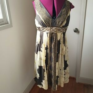 Adrianna Papell Baby Doll Cocktail Dress Size 12